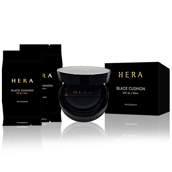 Hera Black Cushion Deluxe Edition (main product 15g + refill