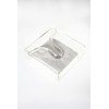 SERVILLETERO DE ACRILICO (TRANSPARENTE), SERVILLETAS, 15CM X 15CM X 5CM,