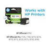 HP 952 Cyan, Magenta, Yellow Ink Cartridges (3-pack) | Works
