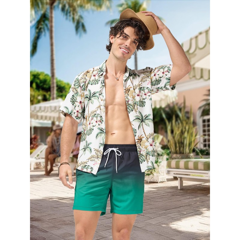 Arcweg Swimming Shorts Men with Mesh Lining Swim Shorts Quick