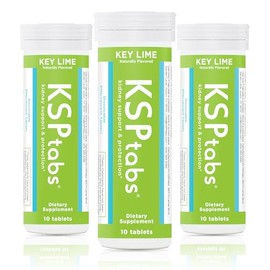 KSPtabs All Natural Hydration Health Supplemen, Key Lime-3 Pack