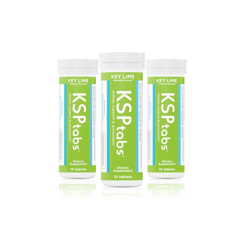 Key Lime All Natural Hydration Health Supplement, 3 Pack