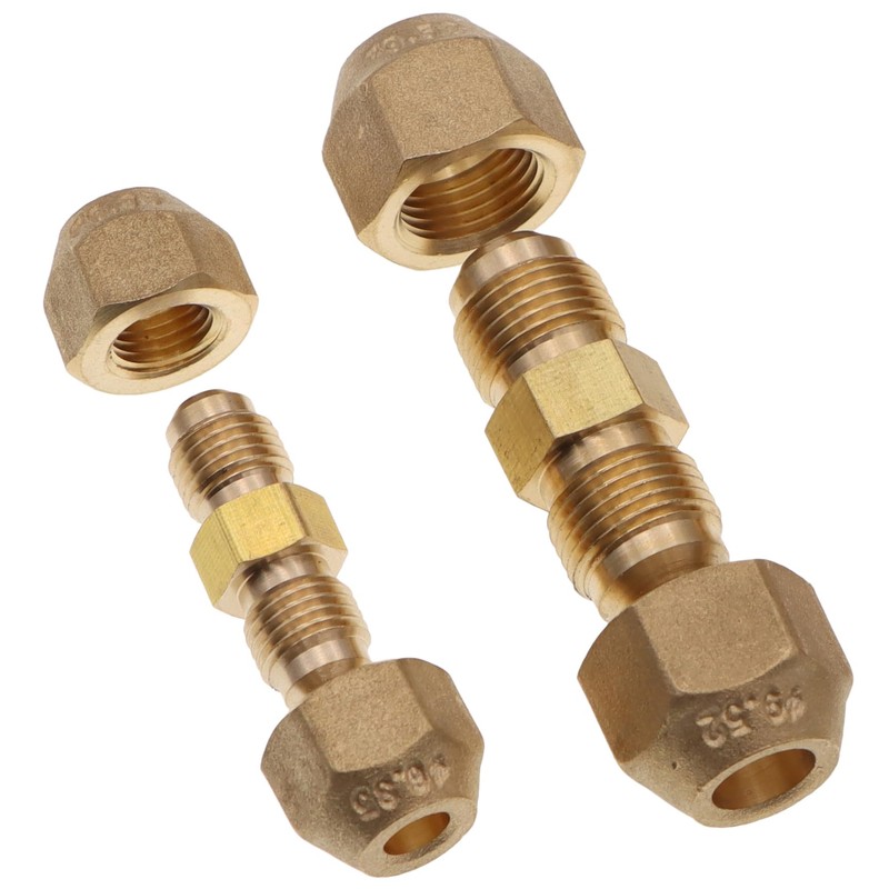 Air Conditioning Copper Pipe Extension -1/4" and 3/8" Flare Nut,