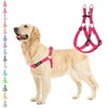 PUPTECK No Pull Dog Harness Adjustable Basic Nylon Step in