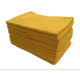10 Long Towels (Yellow)