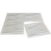 Art3d Decorative 3D PVC Wall Panel for Interior Décor, 6-Pack
