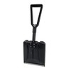 Emlow Cat Folding Snow Scoop, Black, PP+Tip Aluminum, 3 Tier