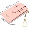 Favydov RFID Blocking Compact Slim Wallet for Women PU Leather
