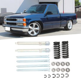 Door Hinge Pin And Bushing Kit for Truck Bushings Stainless Steel Car Front Repair With Spring Replacement For C1500 1988‑1999