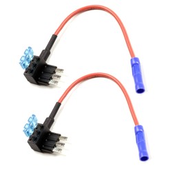 RKURCK 2PCS 12V Micro3 Car Fuse Tap Add a Circuit Adapter 15A ATL Blade Type Fuse 15Amp for Cars Trucks Boats