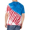 Liquid Blue mens Stars and Stripes T-shirt T Shirt, Tie