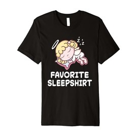 Angel Angels Nap Sleeping Sleep Pajama Nightgown Premium T-Shirt