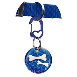 BWM eZeClip Dog Tag Clip for Pet Tags | Cat & Dog Collar Clip | Easy Attaching and Removal Pet Tag Clip | Durable & Secure for Maximum Pet Safety | Variety of Styles and Sizes for Any Pet