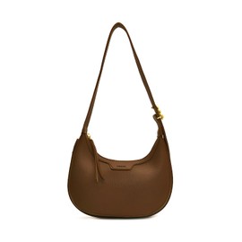 WITERY Shoulder Bags for Women PU Leather Retro Small Crossbody Purse Mini Cute Clutch Hobo Tote Bag Handbag Sling Underarm Purse with Adjustable Strap&Zipper Closure