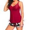 Tempt Me Two Piece Tankini Swimsuits for Women Tummy Control