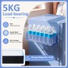 2 Pack Blue Magnetic Fridge Basket, 13.8 x 3.1 x