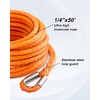 Kolvoii Winch Rope Extension 1/4 Inch x 50 Ft 10,000