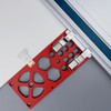 340 mm 90° Right Angle Guide Rail, Angle Stop Guide