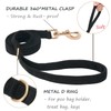 Petiry Soft Dog Lead Medium with Gold Metal Clasp for