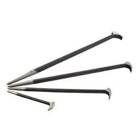 Sunex Tools SUNEX TOOLS 9804 Rolling Head Pry Bar Set, 6-Inch - 20-Inch, 4-Piece