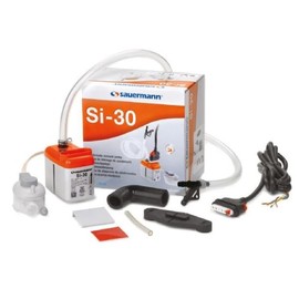Sauermann SI-30-230V mini condensate removal pump, above ground, stainless steel, black, up to 5.6 ton, 230V