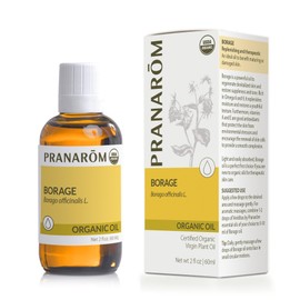 Pranarom - Borage Virgin Plant Oil 60ml - Enhancing Relaxation - Promotes Skin Elasticity - Rich in Omega 6 and Vitamins A, E Certified Organic, Cold-Pressed and Cruelty-Free