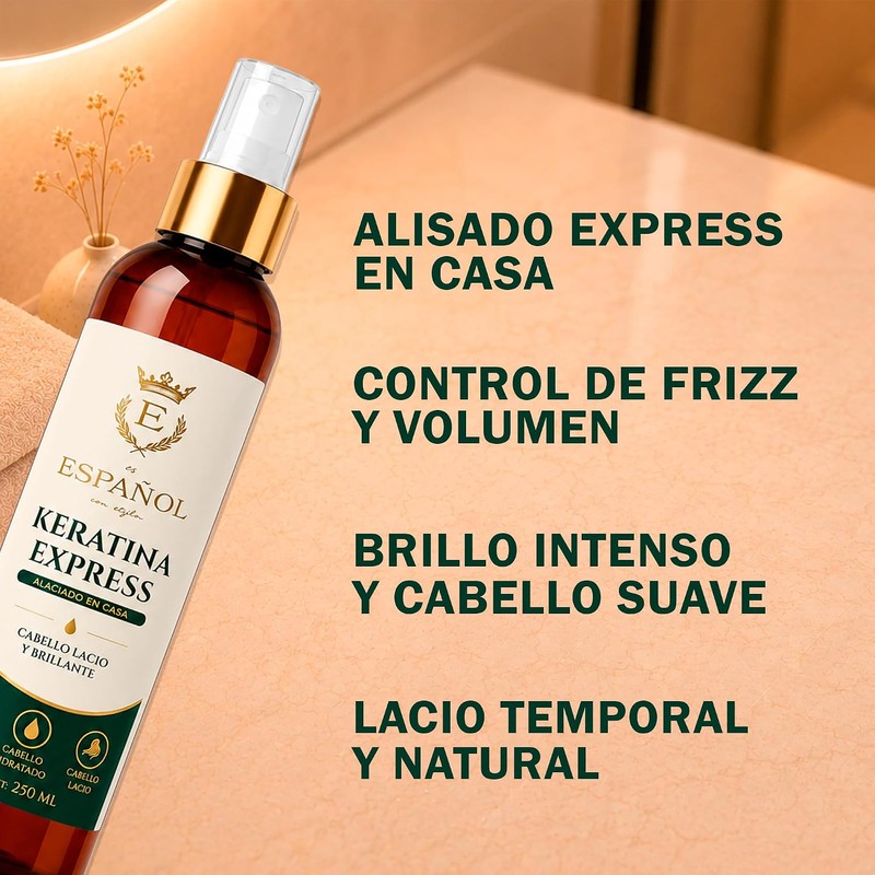 Keratina Express Alisado en Casa 250 ml alisador de cabello