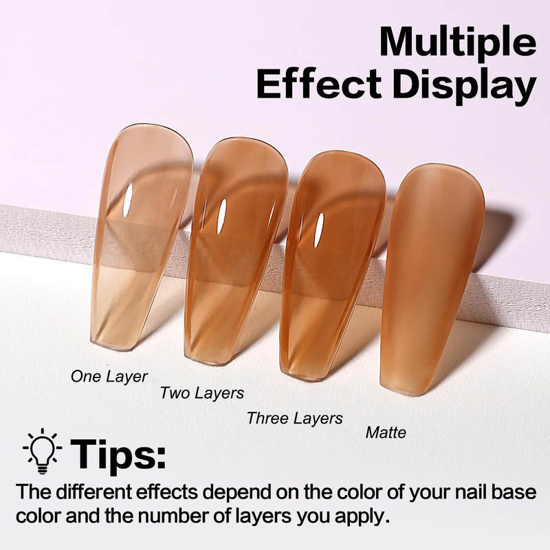 AIMEILI Rubber Base Gel Soak Off UV LED Rubber Base