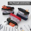 Clear Tool Pouch, 7" Small Tool Bag, Mini Zipper Pouch,