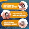 Kopinma Din to Yoke Insert Tank Valve Adaptor Converter Scuba