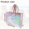 AfitLulu Holographic Handbag Women's Dry Wet Separation Shoulder Bag Women's
