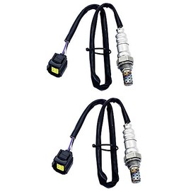 higherbro 2PCS Oxygen O2 Sensor 1 & 2 for 2007 2008 2009 2010 Jeep Compass 2.0L 2.4L Upstream + Downstream