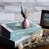 Tatara 23623 Mini Tabletop Vase, Kiln Kiln Kiln Pink Ceramic,