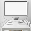 Projector Screen Portable Foldable Projection Screen for Home Theater Camping