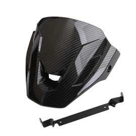 Minho Motorcycle Carbon Fiber Windshield Fit for Honda Grom Msx 125 SF 2017-2020 windscreen