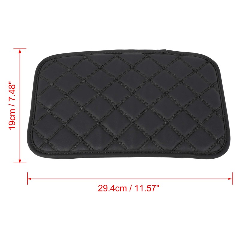 X AUTOHAUX Universal Black Line Car Center Console Lid Armrest