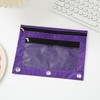 ASBEFORE Pencil Pouch 3 Ring Binder: 3 Ring Binder Pencil