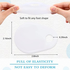 Bunion Cushion Protector, Pack of 10 Bunion Protectors for Big Toe Relieves Foot Pain by Friction Bunion Corrector Separator for Big Toe Gel Shield to Relieve Foot Pain Calluses Corns