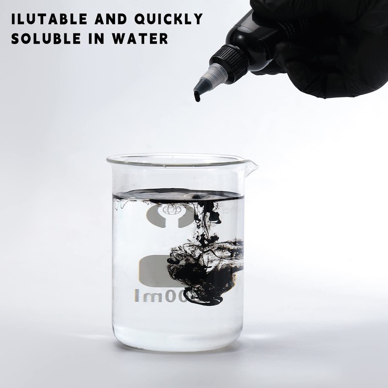 EIPTWH True Black Ink for Artist,1 lf oz 30ml Vegan