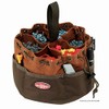 BUCKET BOSS 10 in. Parachute Parts Tool Bag in Brown