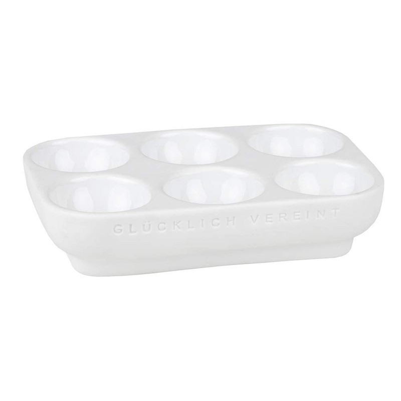 Unbekannt Egg Tray 'Happily United'