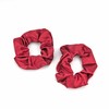 2 Pcs Scrunchies for Women, Soft Silk Scrunchies, Premium Satin