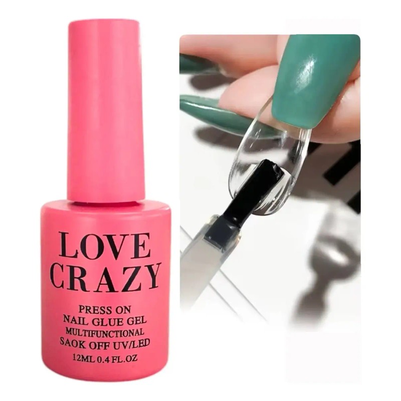 Pegamento Uñas Press Love Crazy