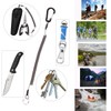 BB Hapeayou Fishing Lanyard (10Pcs) Retractable Safety Coiled Tether with
