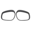 2Pcs Rearview Mirror Rain Eyebrow Frame Door Mirror Frame Trim