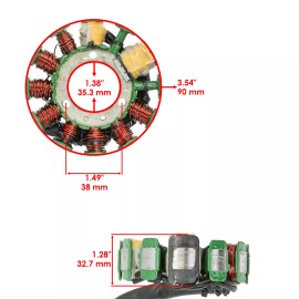For Arctic Cat Stator for Arctic Cat Thundercat 1993-1999 / Thundercat Mountian Cat 1994-1999
