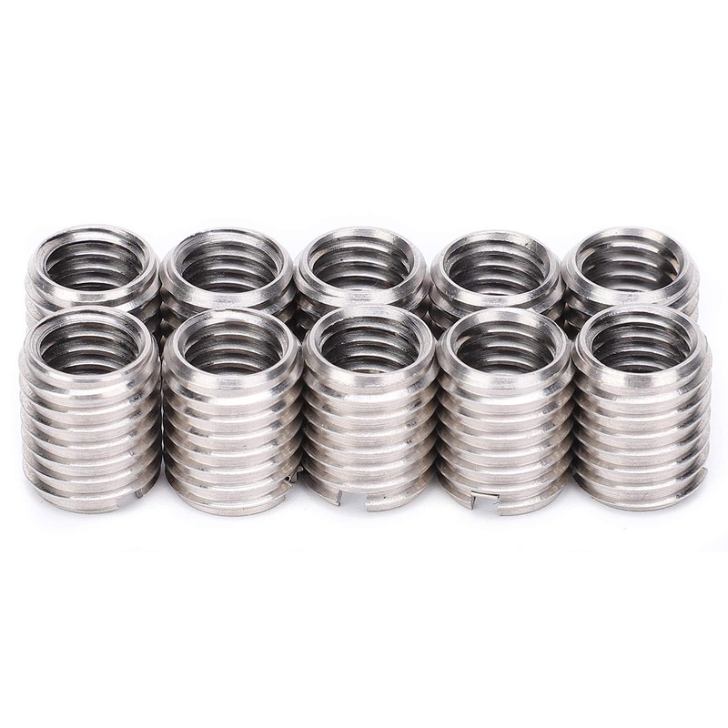 M10 To M8 Thread Reducer 10Pcs Insert Nut Thread Repair