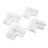 4pcs Solar Panel Corner Bracket Anti UV ABS Solar Panel