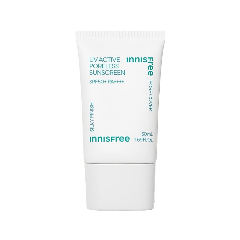 Innisfree UV Active Poreless Sunscreen SPF50+ PA++++, 50ml, 1 piece