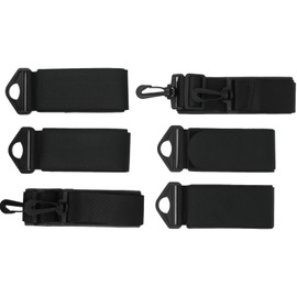 2Set Snowboard Shoulder Straps Handle Double Skis Fixing Strap Sleigh Belt Adjustable Set